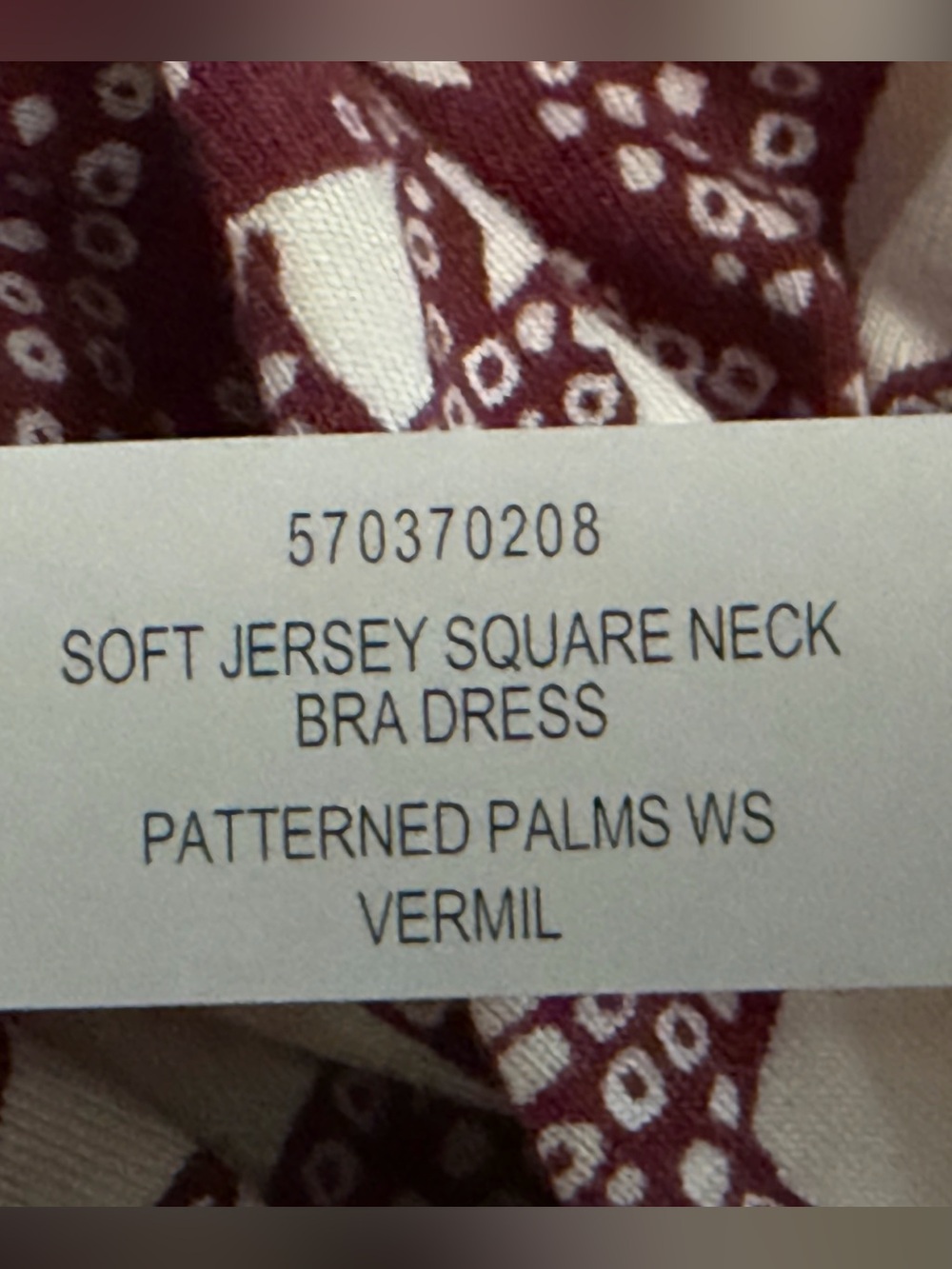 SOMA Soft Jersey Floral Bra Dress Brand new with tags! Size-XL - Picture 9 of 12